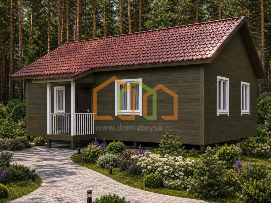 Дом из бруса «КЛИН»